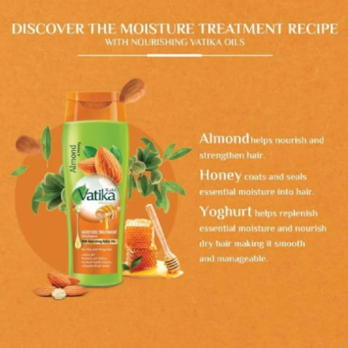 شامبو فاتيكا 400 ملي يحافظ علي الرطوبه للشعر الجاف والمجعد  شامبو فاتيكا 400 ملي يحافظ علي الرطوبه للشعر الجاف والمجعد