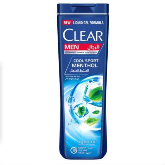 كلير شامبو ضد القشرة للرجال المنثول المنعش بالنعناع المنعش - 400مل كلير شامبو ضد القشرة للرجال المنثول المنعش بالنعناع المنعش - 400مل