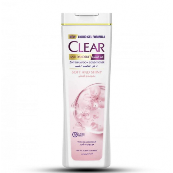 كلير شامبو للمرأة لشعر ناعم و لامع 400 مل كلير شامبو للمرأة لشعر ناعم و لامع 400 مل