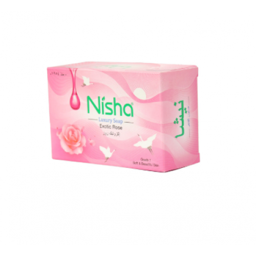 صابون نيشا الفاخر اكزوتيك روز 125جرام