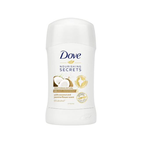 دوف مضادللعرق جوز الهند وزهر الياسمتن 40جرام دوف مضادللعرق جوز الهند وزهر الياسمتن 40جرام