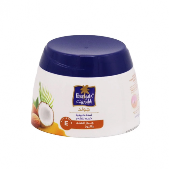 باراشوت جولد كريم شعر بجوز الهند واللوز - 140 مل باراشوت جولد كريم شعر بجوز الهند واللوز - 140 مل