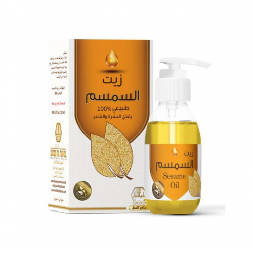 وادي النحل زيت السمسم لتغذية البشرة والشعر - 125 مل وادي النحل زيت السمسم لتغذية البشرة والشعر - 125 مل