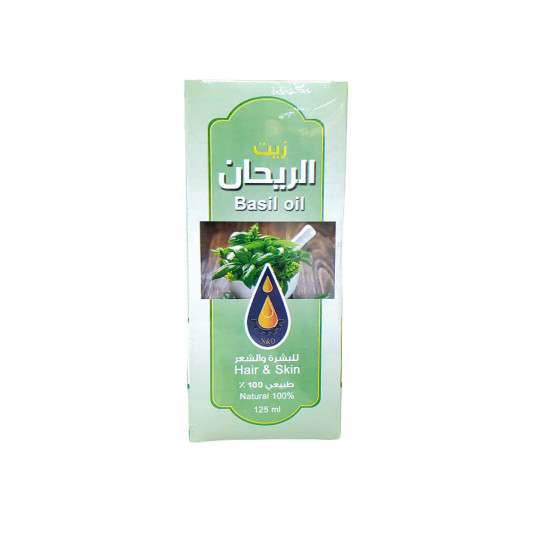 زيت الريحان 125 ملي للبشره والشعر معاصر الاحلام للزيوت 