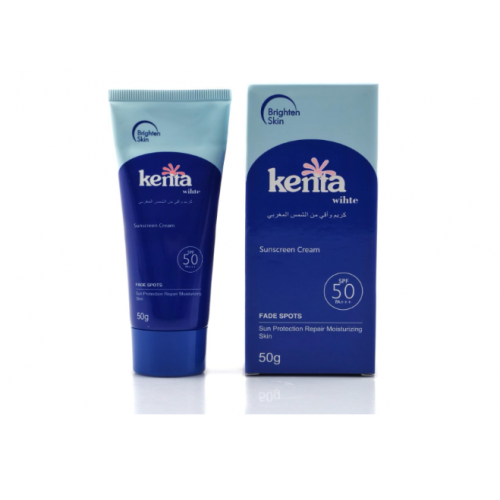 كريم مغربي واقي من الشمس بعامل وقاية من الشمس 50 خالي من الزيوت لحماية البشرة الفورية من كينتا، 50 جم  كريم مغربي واقي من الشمس بعامل وقاية من الشمس 50 خالي من الزيوت لحماية البشرة الفورية من كينتا، 50 جم