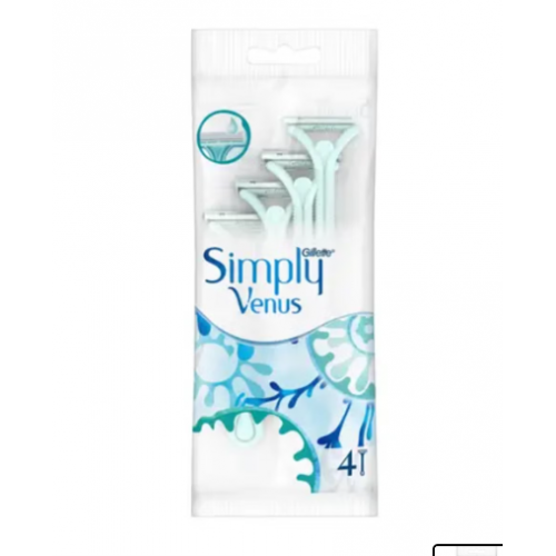 جيليت سيمبلي فينوس 4 حبات