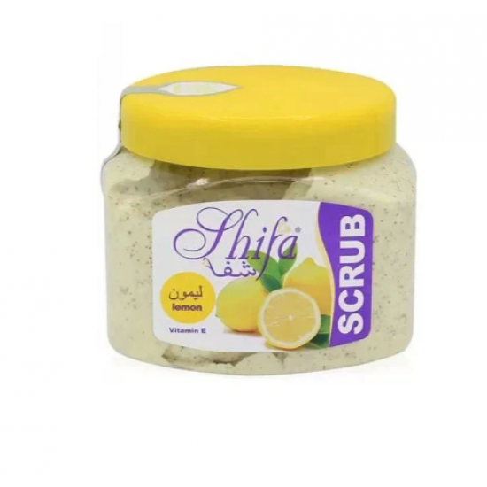  شفا كريم صنفرة بخلاصة الليمون  شفا كريم صنفرة بخلاصة الليمون 300 مل