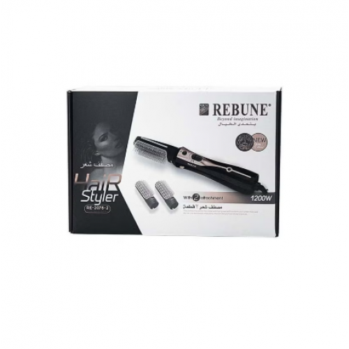 فرشاة تصفيف الشعر الكهربائية مع ملحق أسود/ رمادي/ ذهبي وردي فرشاة تصفيف الشعر الكهربائية مع ملحق أسود/ رمادي/ ذهبي وردي