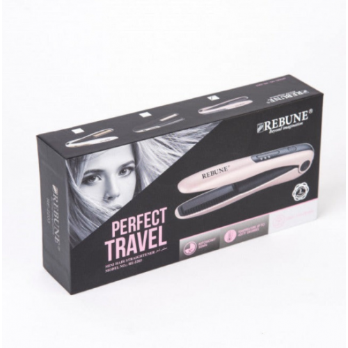 ريبون مملس شعر قابل للشحن - اسود RE-2203 ريبون مملس شعر قابل للشحن - اسود RE-2203