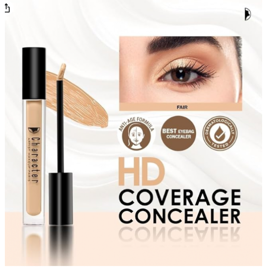 كونسيلر اتش دي PIC002 من كاركتر، بيج، لنوع البشرة كل الأنواعة