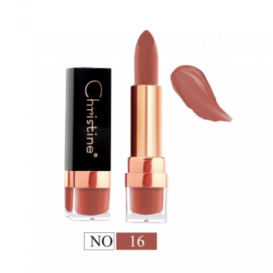 احمر الشفاه مطفي توت 3 رقم 16 من كرستين CH-020