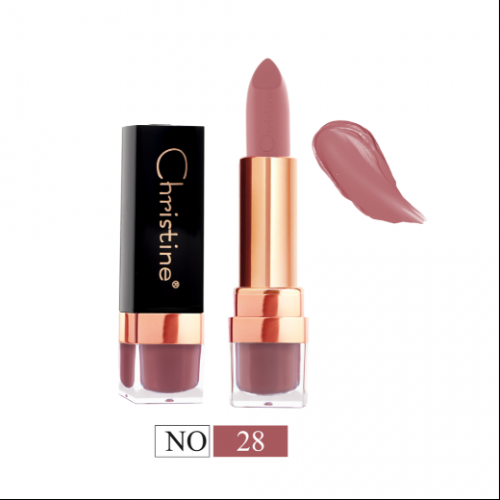 احمر الشفاه مطفي توت 3 رقم 28 من كرستين CH-020