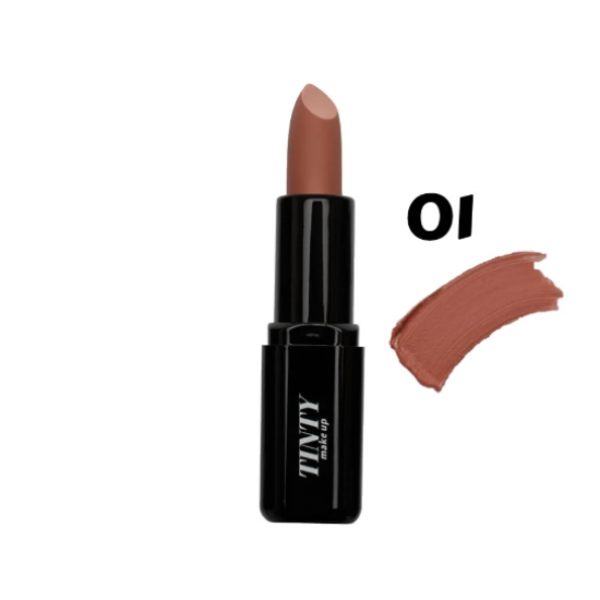 احمر شفاه مطفي طويل الأمد مقاوم للماء رقم 01 من تينتي 3.8 جم