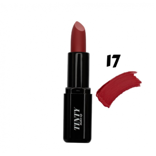 احمر شفاه مطفي طويل الأمد مقاوم للماء رقم 17 من تينتي 3.8 جم