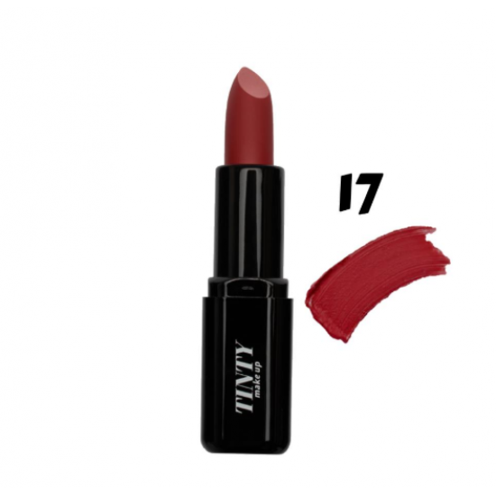 احمر شفاه مطفي طويل الأمد مقاوم للماء رقم 17 من تينتي 3.8 جم
