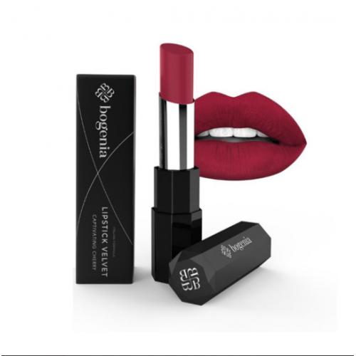 احمر شفاه فيلفيت كابتيفيتنج تشيري من بوغينيا BG710.121 احمر شفاه فيلفيت كابتيفيتنج تشيري من بوغينيا BG710.121