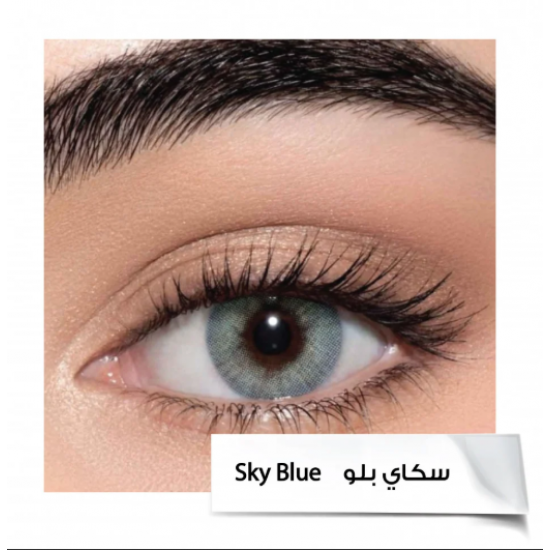 عدسات لنس مي سكاي بلو Sky Blue