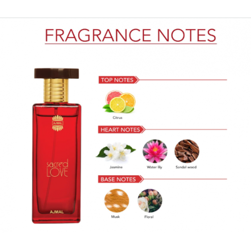 عطر ساكرد لوف للنساء من اجمل، او دي بارفان، 50 مل  عطر ساكرد لوف للنساء من اجمل، او دي بارفان، 50 مل