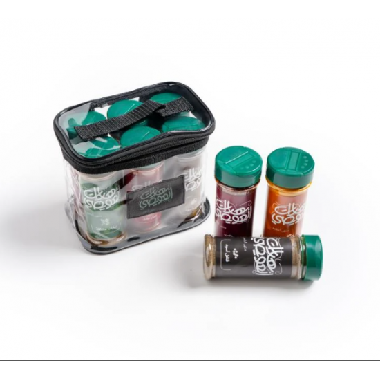 شنطة بهارات العويص 6 قطع 