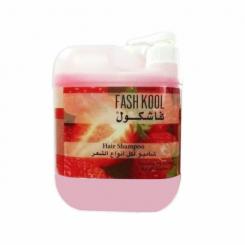 شامبو للشعر بخلاصة الفراولة لشعر مغذي وأكثر حيوية 5 لتر من فاشكول