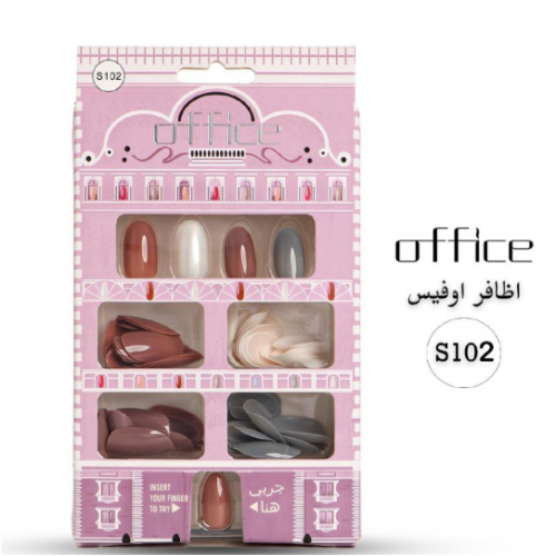 اوفيس أظافر تركيب 120 قطعة جودة عالية بألوان مختلفة اوفيس أظافر تركيب 120 قطعة جودة عالية بألوان مختلفة