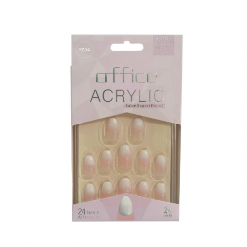 اظافر لاصقة لامعة FZ04 من اوفيس 24 قطعة اظافر لاصقة لامعة FZ04 من اوفيس 24 قطعة