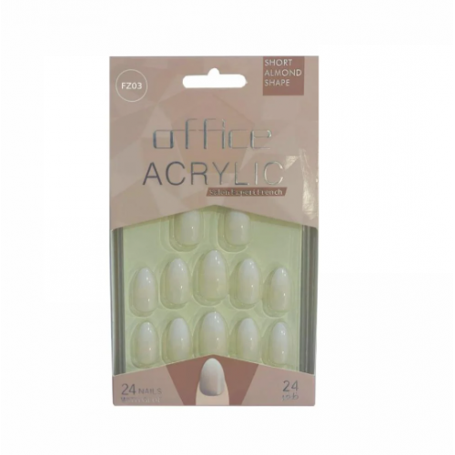اظافر لاصقة لامعة FZ03 من اوفيس 24 قطعة اظافر لاصقة لامعة FZ03 من اوفيس 24 قطعة