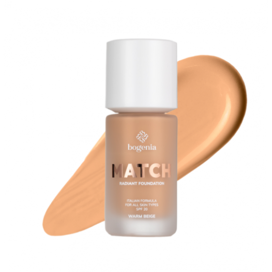 كريم الاساس ماتش اللامع المرطب بالكولاجين وورم بيج من بوغينيا BG609.005 كريم الاساس ماتش اللامع المرطب بالكولاجين وورم بيج من بوغينيا BG609.005