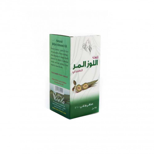 زيت اللوز المر الطبيعي زهرة فيولا - 125 مل  زيت اللوز المر الطبيعي زهرة فيولا - 125 مل