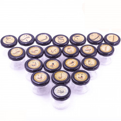 حرير بأحرف الخط حجم 3 مل