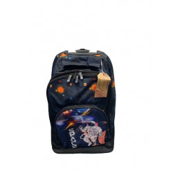 حقيبة مدرسية مع العجلات