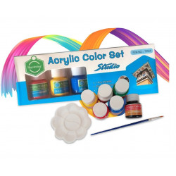مجموعة الوان اكريلك 6 ألوان