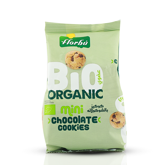 كوكيز الشوكولاتة العضوية فلوربو 100جم