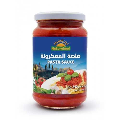 صلصة المعكرونة التقليدية 340جم من أرض الطبيعة  صلصة المعكرونة التقليدية 340جم من أرض الطبيعة