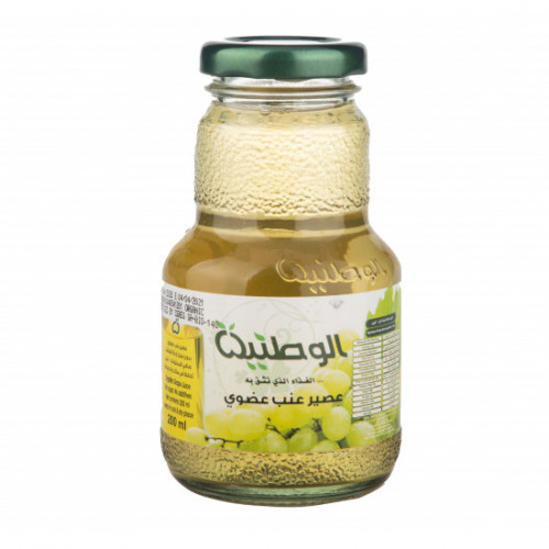 عصير عنب عضوي 200 مل*12علبه ( كرتون ) الوطنية عصير عنب عضوي 200 مل*12علبه ( كرتون ) الوطنية