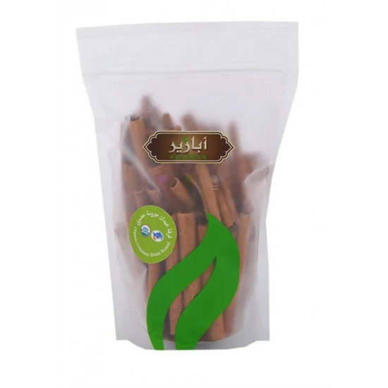 قرفة عيدان مبرومة عضوي 200جم  ابازير  قرفة عيدان مبرومة عضوي 200جم  ابازير