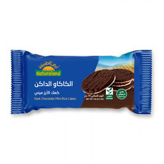 كرتون كعك الأرز - الكاكاو الداكن 20x14g كرتون كعك الأرز - الكاكاو الداكن 20x14g