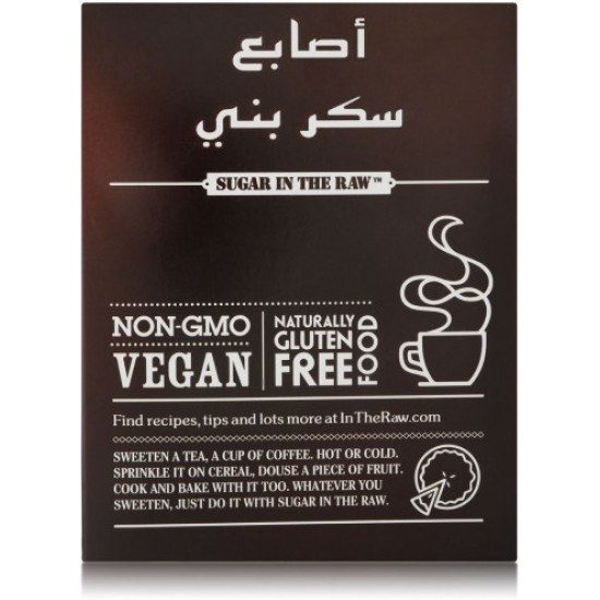 سكر ديميرارا خام من قصب السكر 60 كيس 300 غ سكر ديميرارا خام من قصب السكر 60 كيس 300 غ