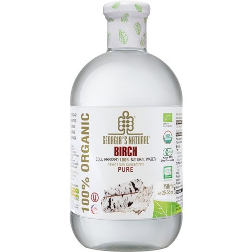 ماء ثمرة شجرة البتولا النقي الطبيعي العضوي 750 مل ماء ثمرة شجرة البتولا النقي الطبيعي العضوي 750 مل