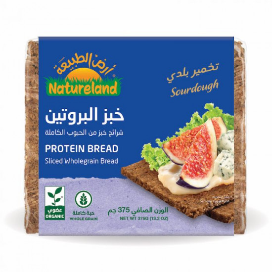 خبز البروتين 375جم عضوي خبز البروتين 375جم عضوي