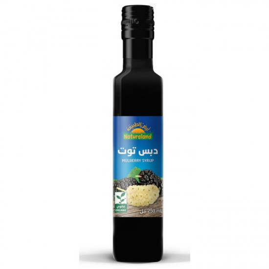 دبس توت عضوي ٢٥٠مل ارض الطبيعة دبس توت عضوي ٢٥٠مل ارض الطبيعة