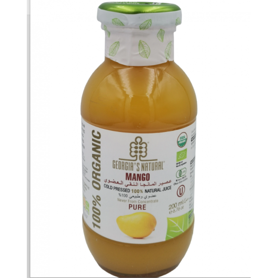 عصير المانجا النقي العضوي - 200 مل عصير المانجا النقي العضوي - 200 مل
