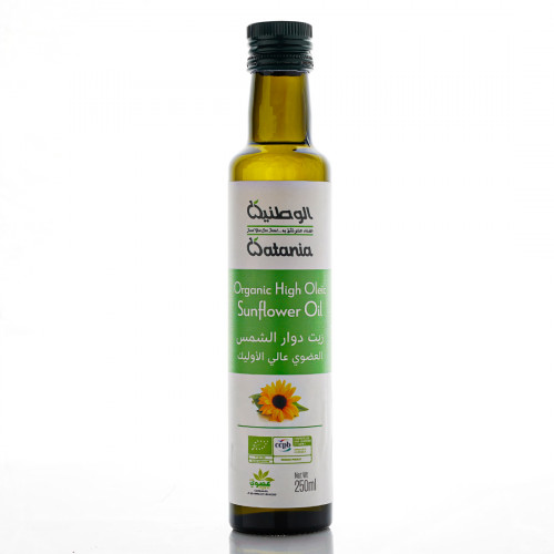 زيت دوار الشمس العضوي 250مل الوطنية   زيت دوار الشمس العضوي 250مل الوطنية