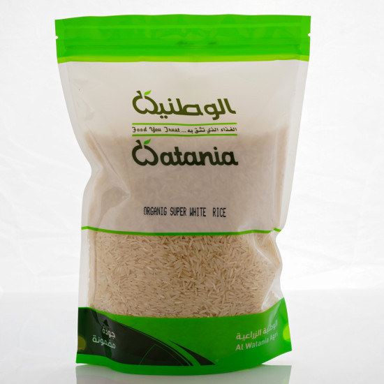 ارز بسمتي ابيض الوطنية عضوي 1 كجم ارز بسمتي ابيض الوطنية عضوي 1 كجم