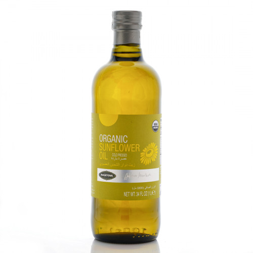 زيت دوار الشمس العضوي 1 لتر  من مانتوفا زيت دوار الشمس العضوي 1 لتر  من مانتوفا