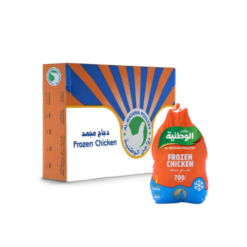 دجاج  الوطنية مجمد كرتون  10×700جم  دجاج  الوطنية مجمد كرتون  10×700جم