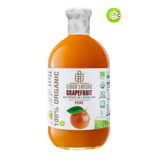عصير الجريب فروت العضوي الطبيعي من جورجيا 750 مل عصير الجريب فروت العضوي الطبيعي من جورجيا 750 مل