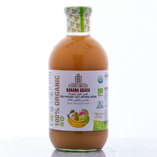 انصهار الجوافة العضوي الطبيعي من جورجيا 750 مل انصهار الجوافة العضوي الطبيعي من جورجيا 750 مل