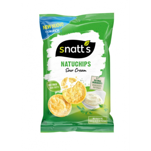 رقائق البطاطس مع الكريمة الحامضة و نكهة البقدونس 75جم خالية من الجلوتين رقائق البطاطس مع الكريمة الحامضة و نكهة البقدونس 75جم خالية من الجلوتين