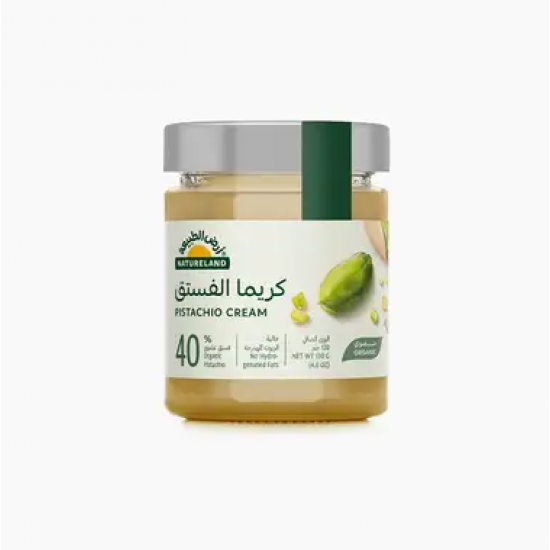 كريما الفستق العضوي 130جم ارض الطبيعة كريما الفستق العضوي 130جم ارض الطبيعة